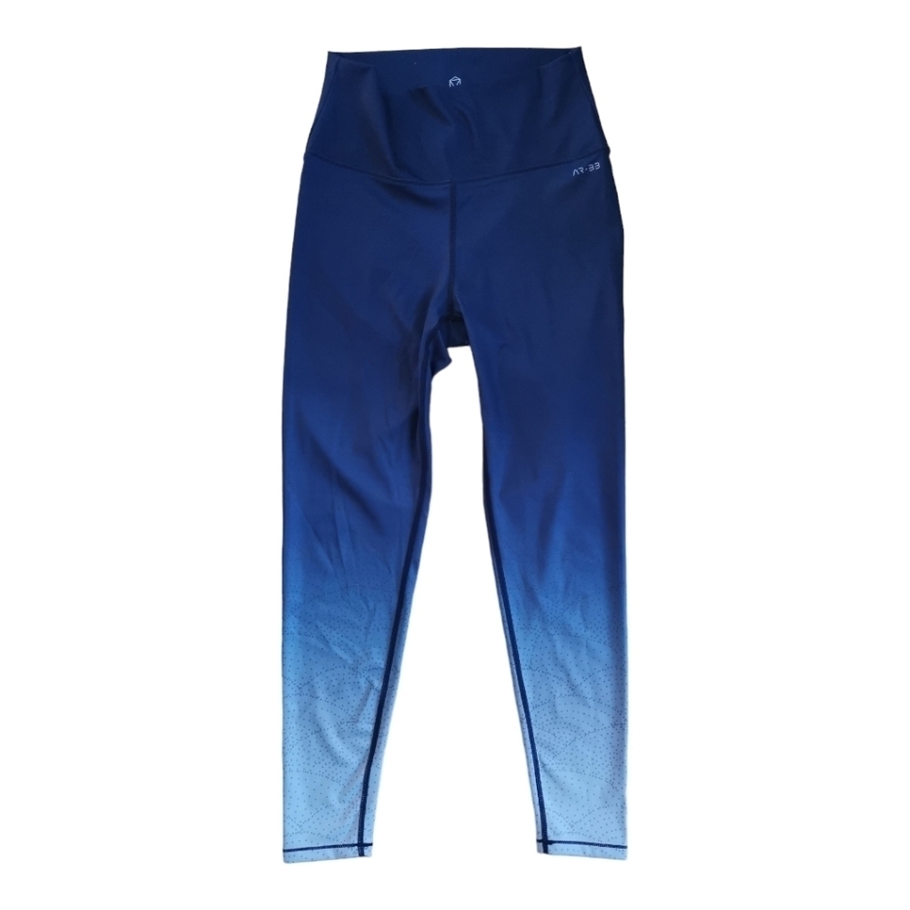 AR-33 Ocean Fade 7/8 High Waist Ombre ‎ Leggings Yoga/Workout